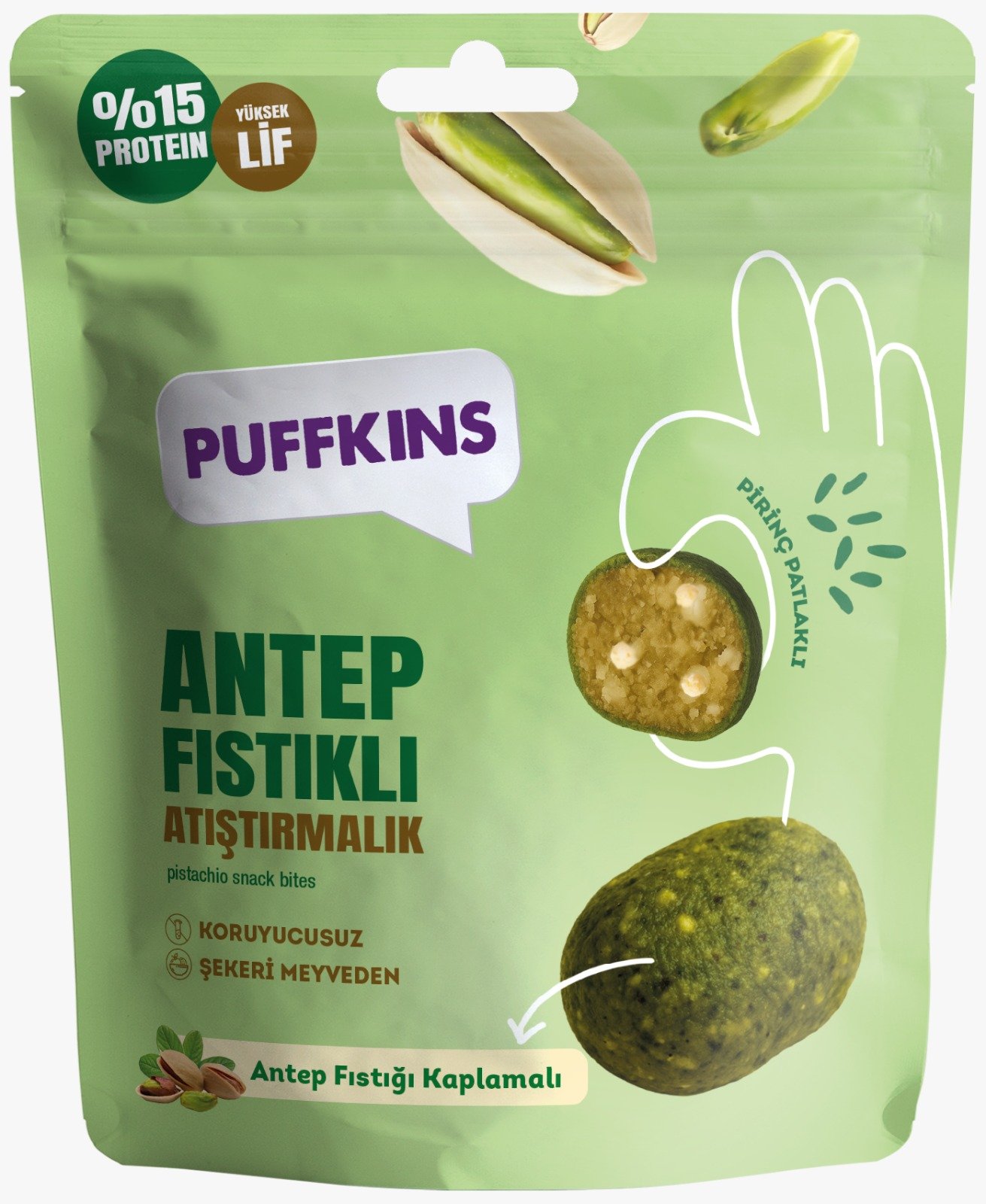 antep fıstıklı atıştırmalık