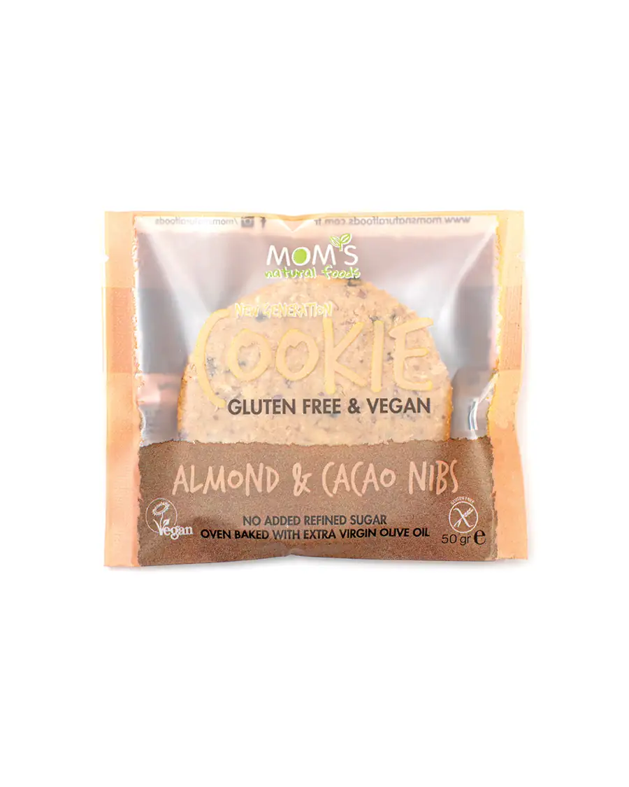 badem cacao nibs cookie