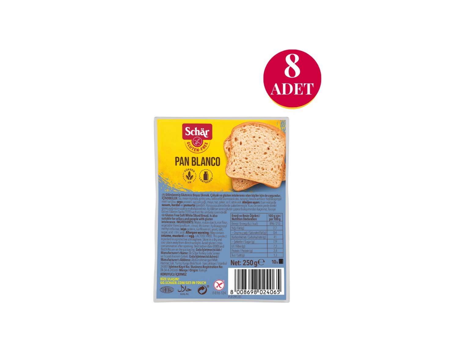 pan blanco ekmek