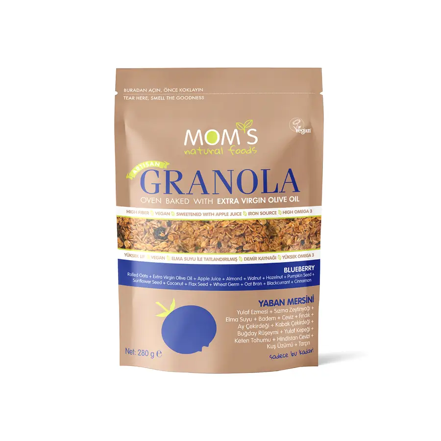 yaban mersinli granola