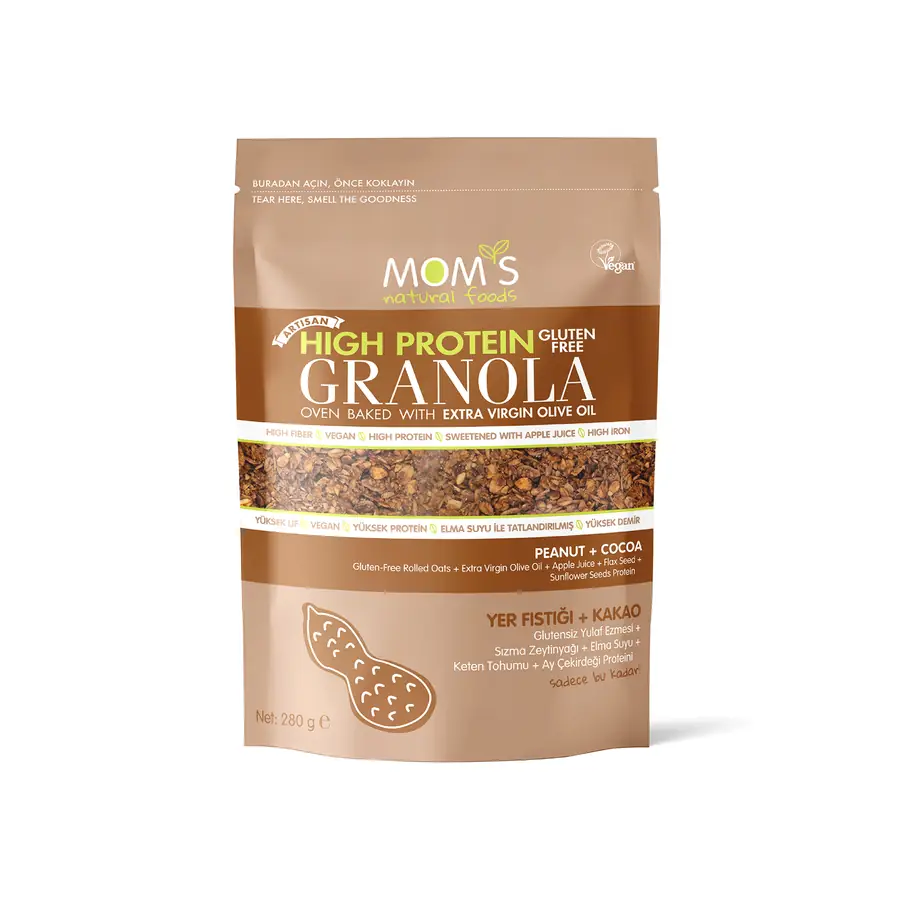 yer fıstıklı granola